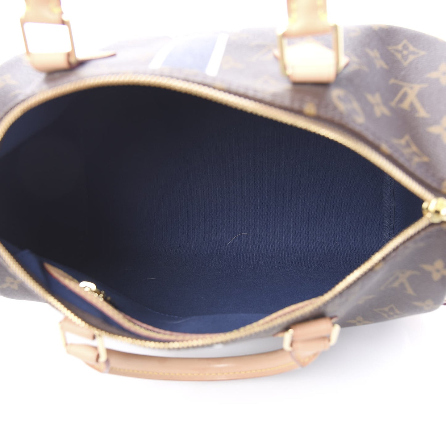 Monogram My LV Heritage Speedy Bandouliere 30 Blue Marine White