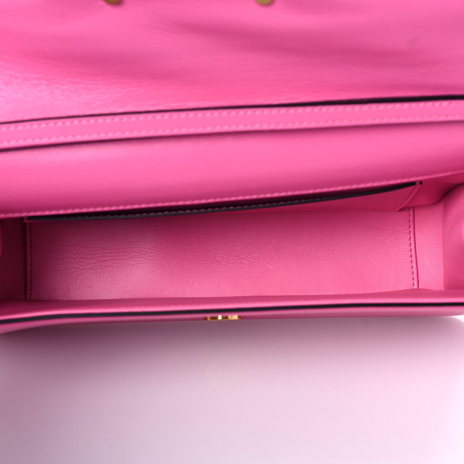 Valentino Garavani Calfskin Vlogo Loco Shoulder Bag Feminine Pink 5 of 10