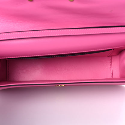 Valentino Garavani Calfskin Vlogo Loco Shoulder Bag Feminine Pink 5 of 10