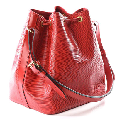 Louis Vuitton Epi Petit Noe Castillan Red 2 of 9
