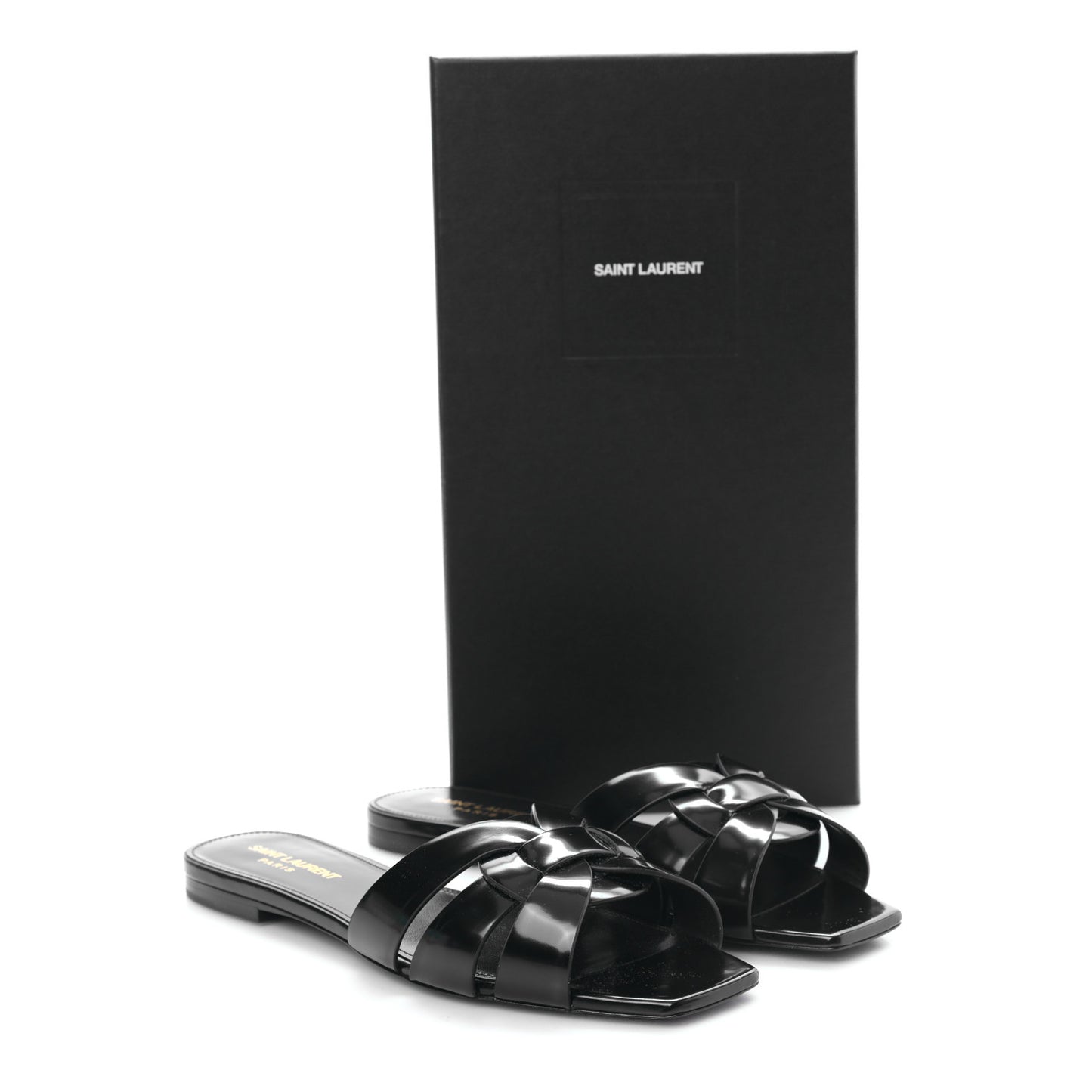 Patent Tribute 05 Slide Sandals 38 Black