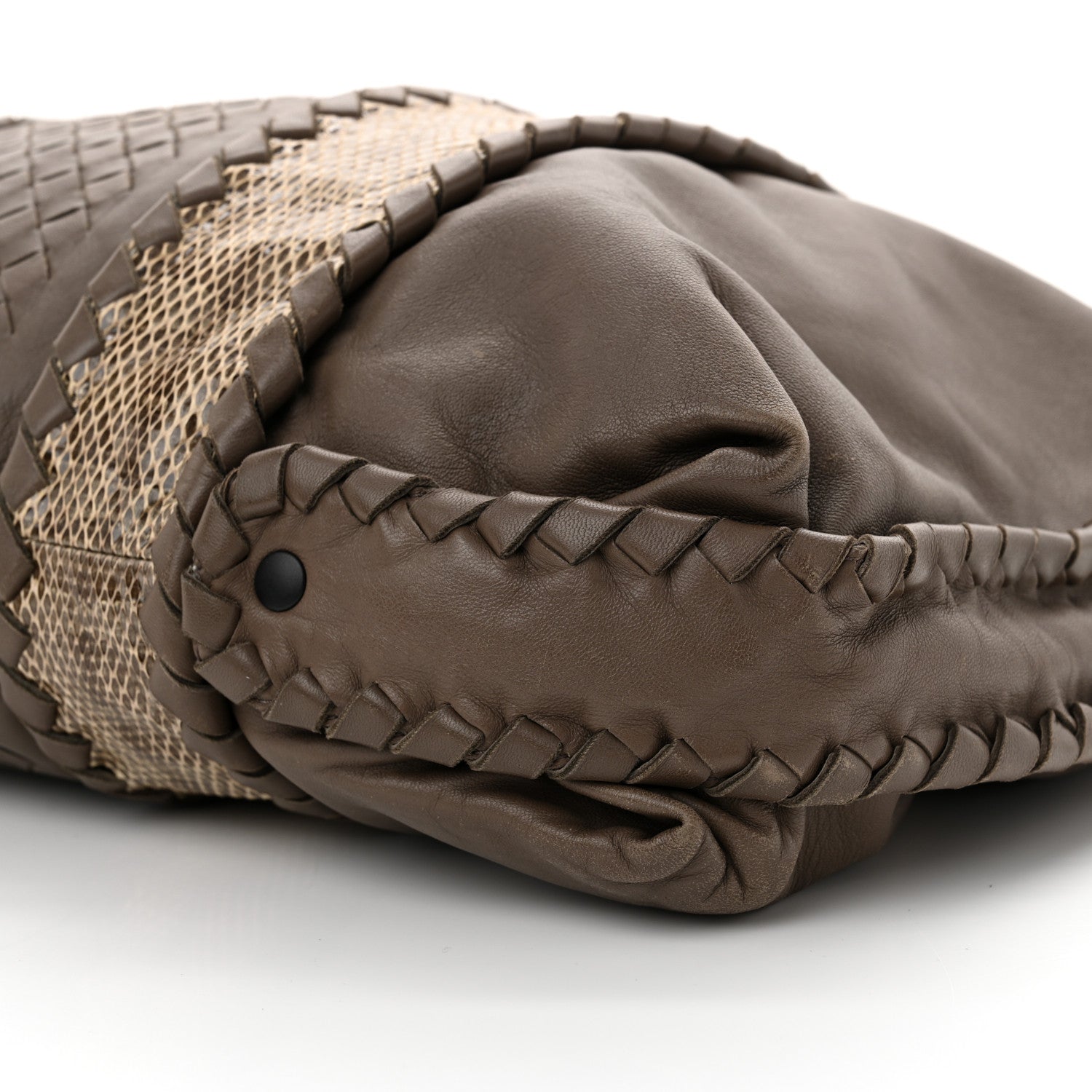 Bottega Veneta Nappa Intrecciato Ayers Tote Grey 10 of 14