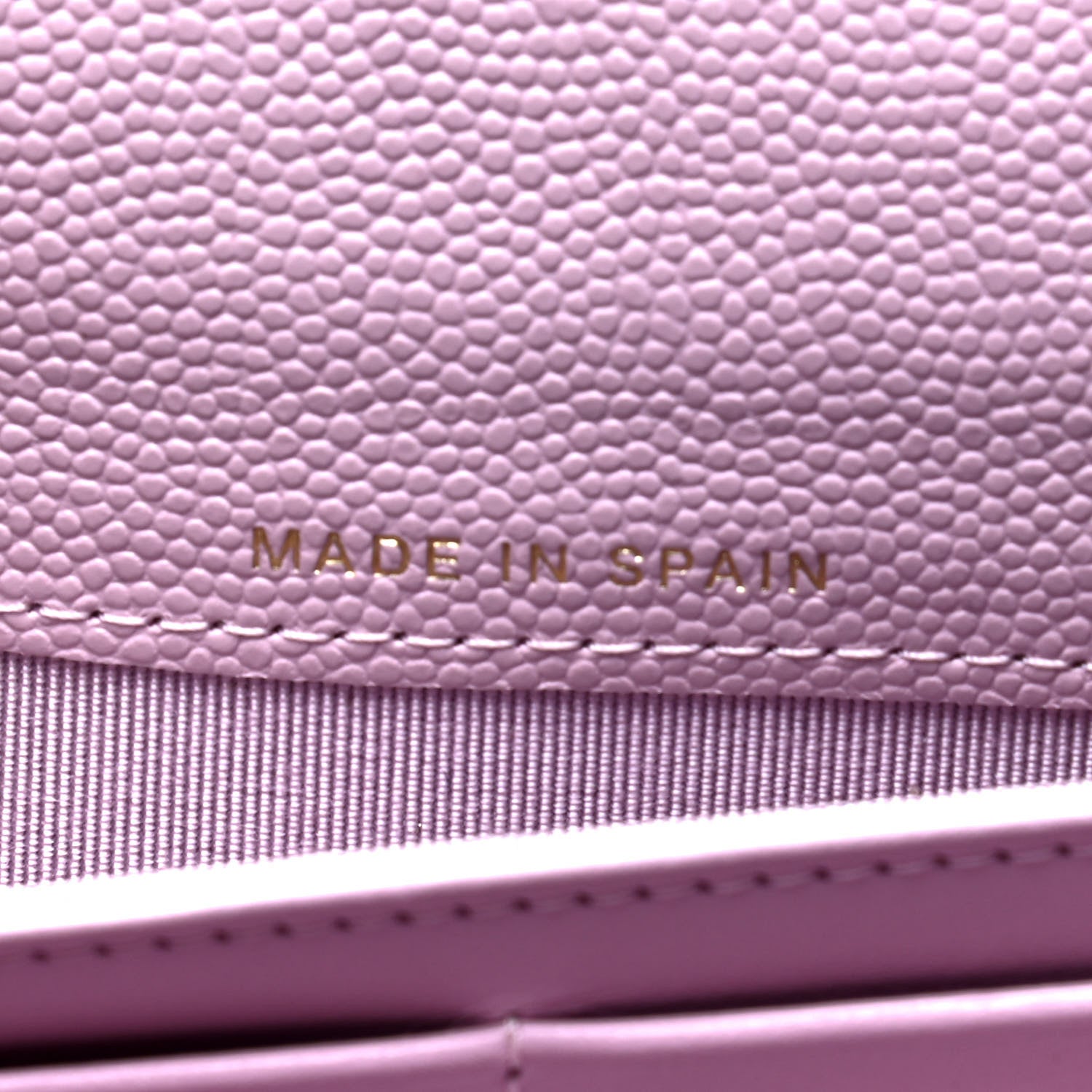 Chanel Caviar Quilted Large Gusset Flap Wallet Light Pink 5 of 5