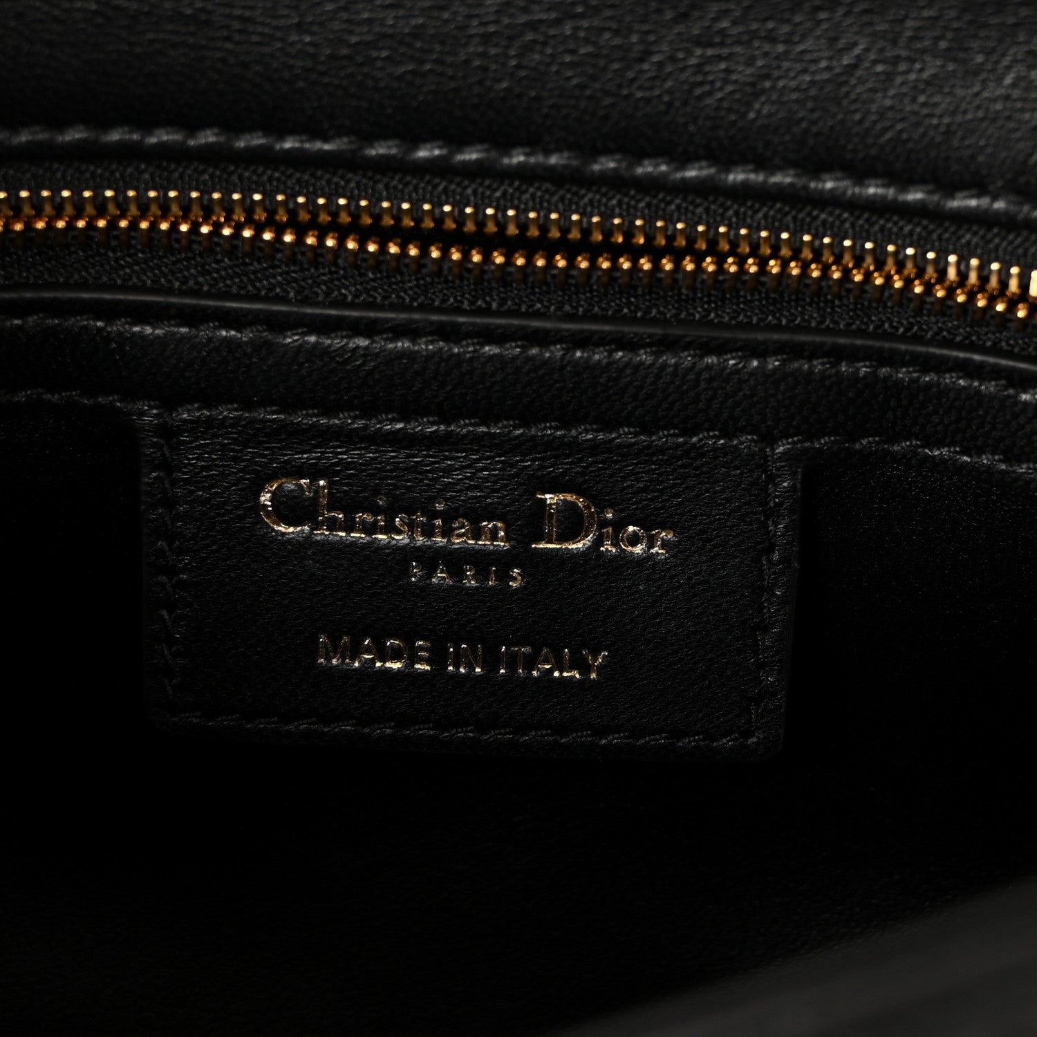 Christian Dior Lambskin Macrocannage Small Soft Dior Caro Bag Black 6 of 11