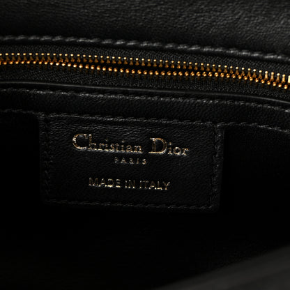 Christian Dior Lambskin Macrocannage Small Soft Dior Caro Bag Black 6 of 11