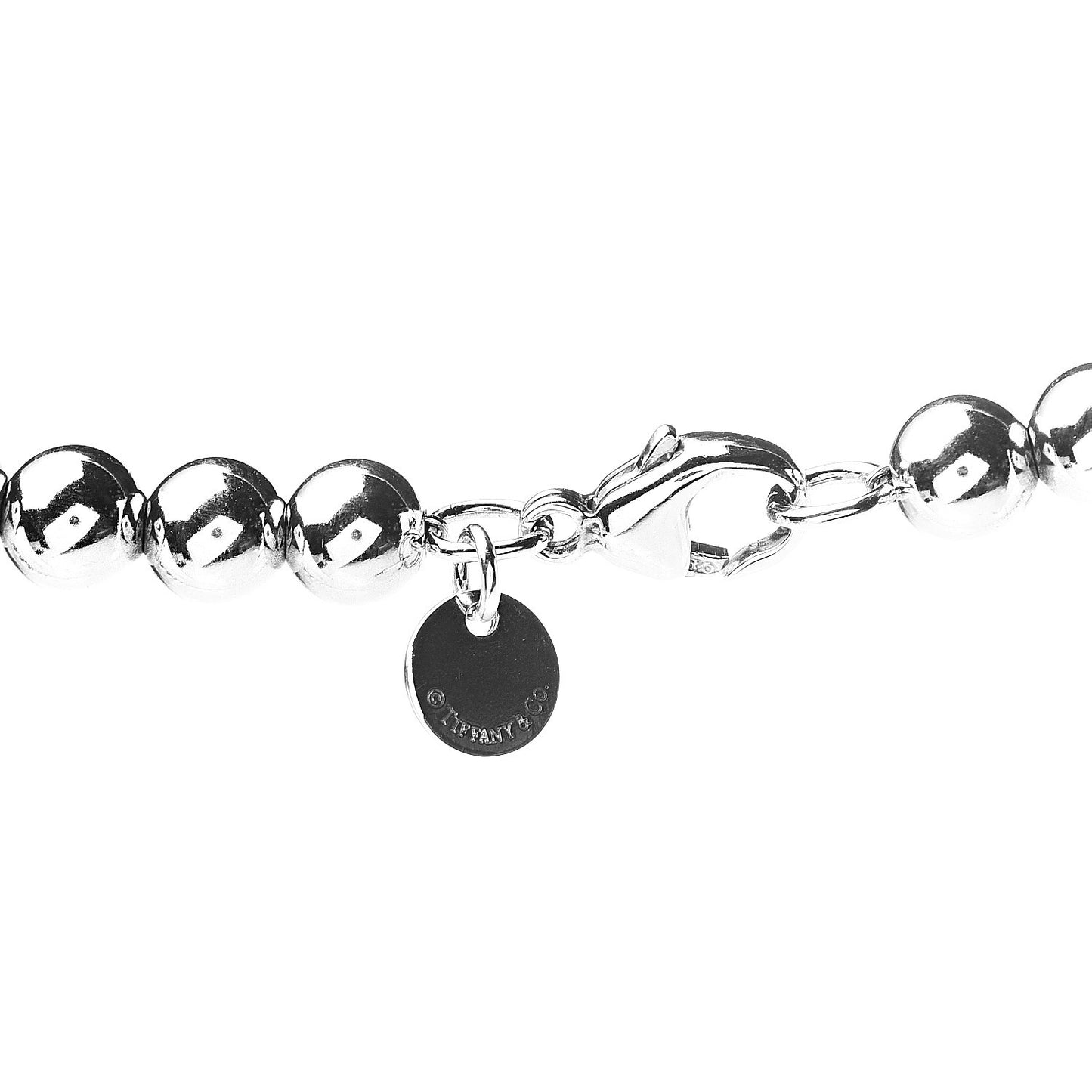 Sterling Silver HardWear Graduated Ball Necklace