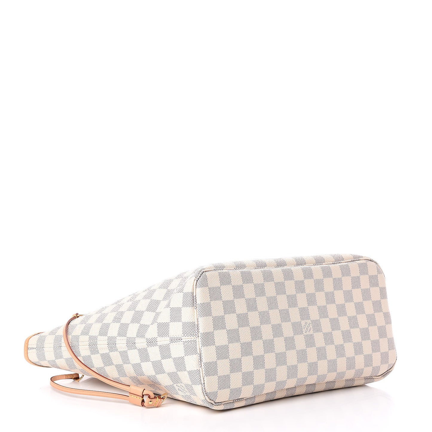 Damier Azur Neo Neverfull MM Rose Ballerine