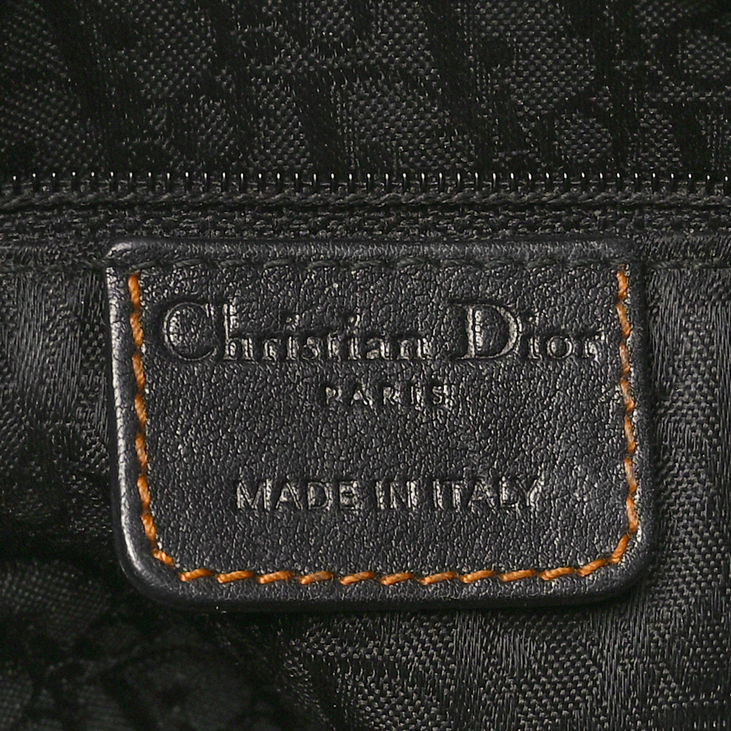 Christian Dior Calfskin Large Gaucho Double Saddle Bag Brown 6 of 10