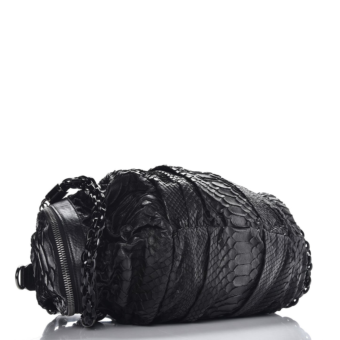 Python Medium Galaxy Satchel Black