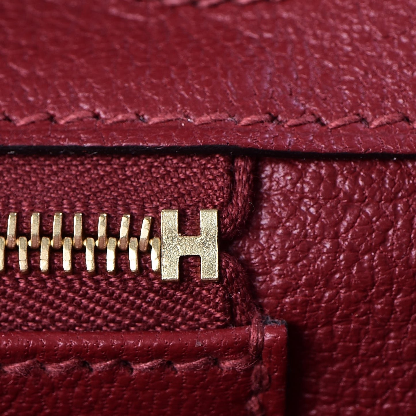 Togo Birkin 30 Rouge Grenat