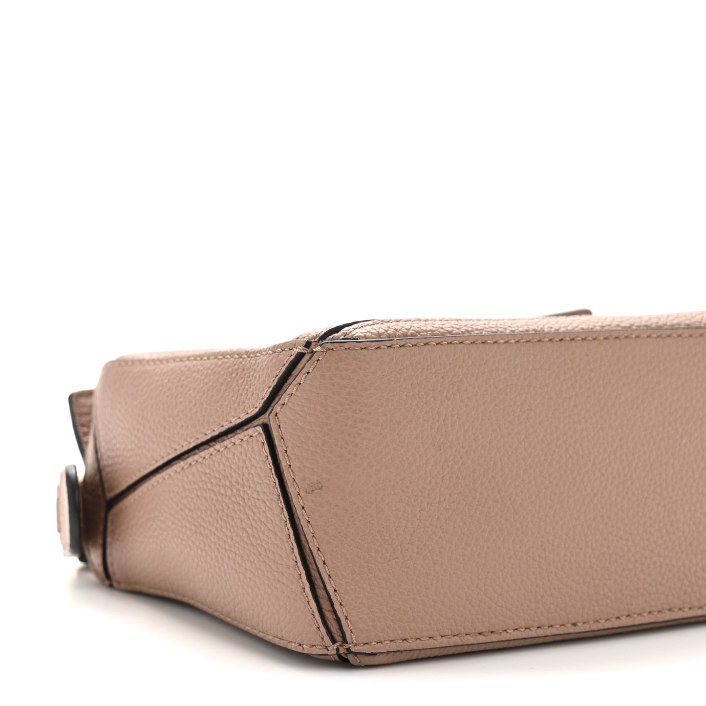 Grained Calfskin Mini Puzzle Bag Dark Blush