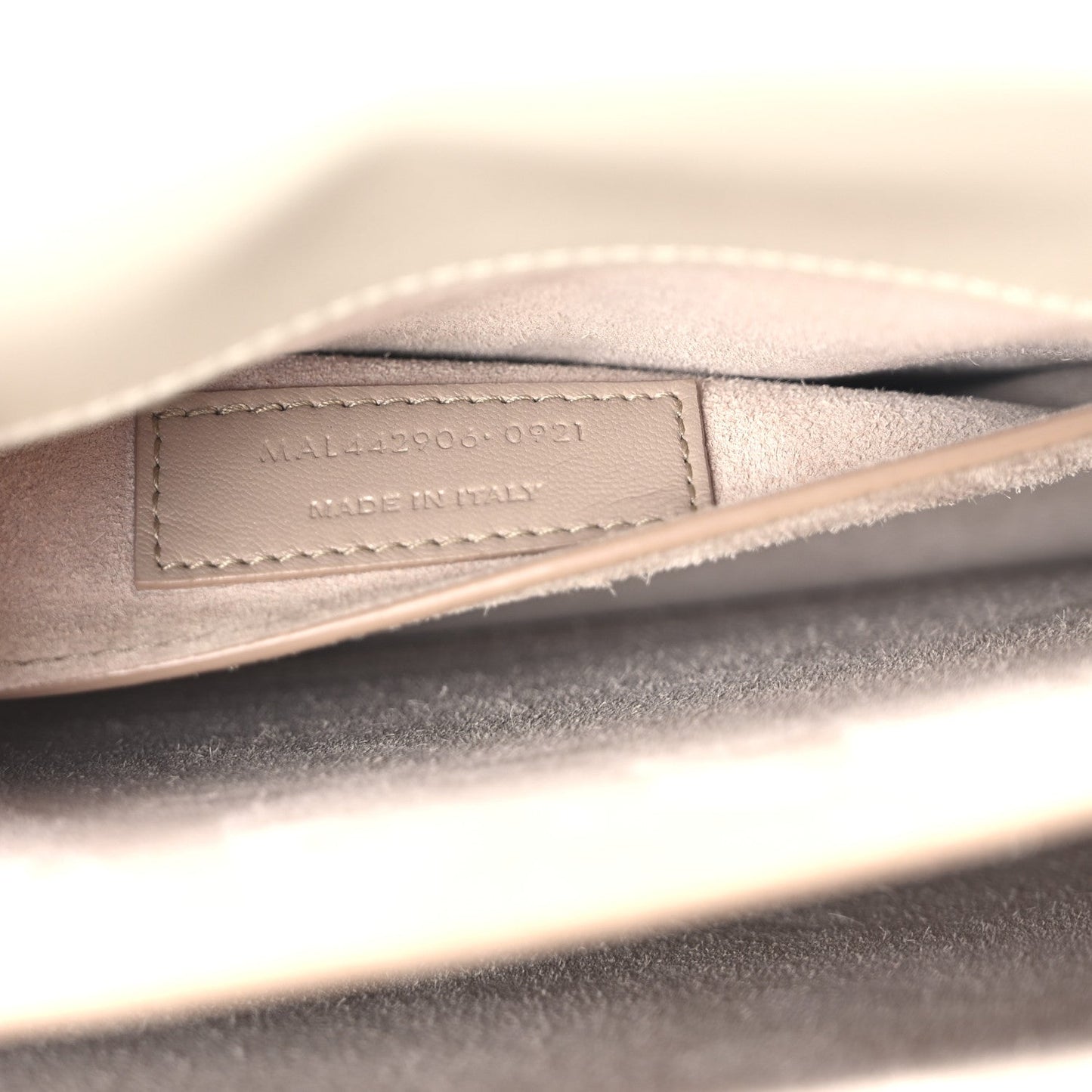 Calfskin Medium Monogram Sunset Crema Soft