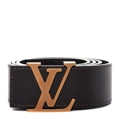 Louis Vuitton Utah LV Initiales 40mm Belt 90 36 Coffee 1 of 9