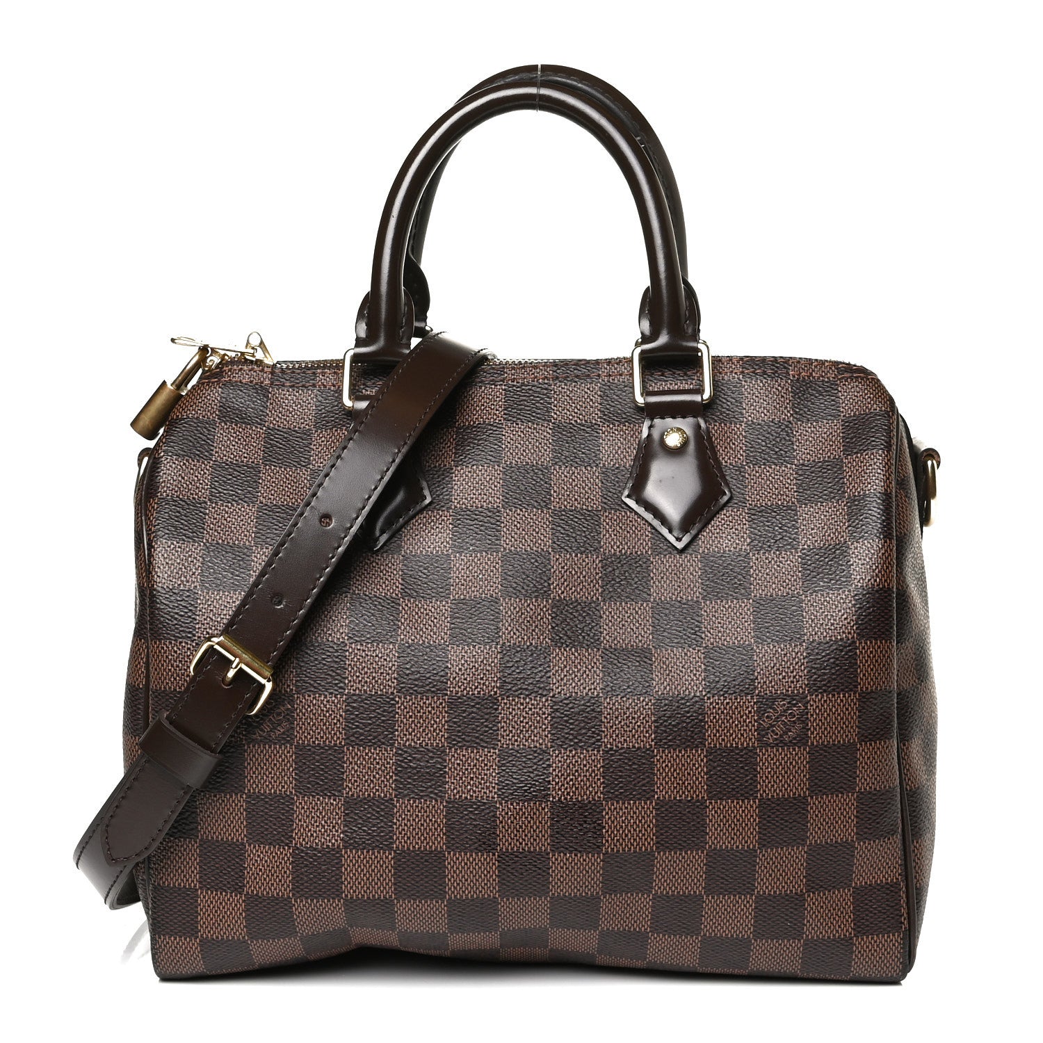 Louis Vuitton Damier Ebene Speedy Bandouliere 25 1 of 17
