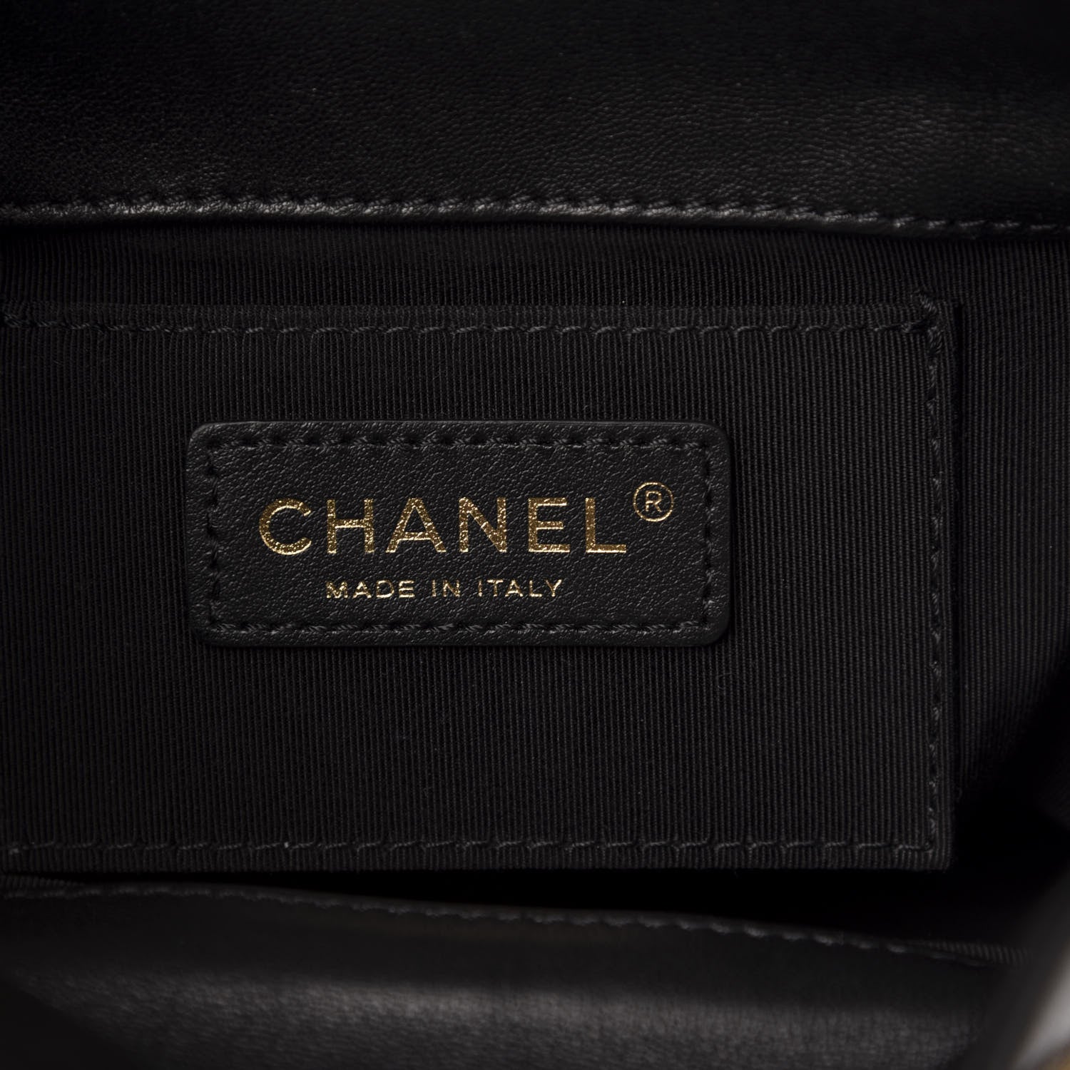 Chanel Lambskin Chevron Quilted Handle With Chic Bucket Bag Black 6 of 13