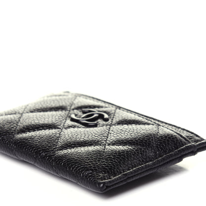 Chanel Caviar Quilted Incognito Card Holder Black 10 of 11