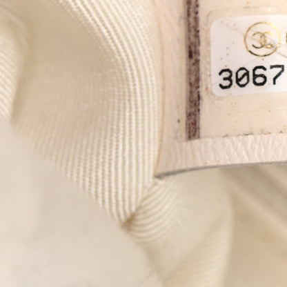 Chanel Shearling Quilted Single Flap White 7 of 10