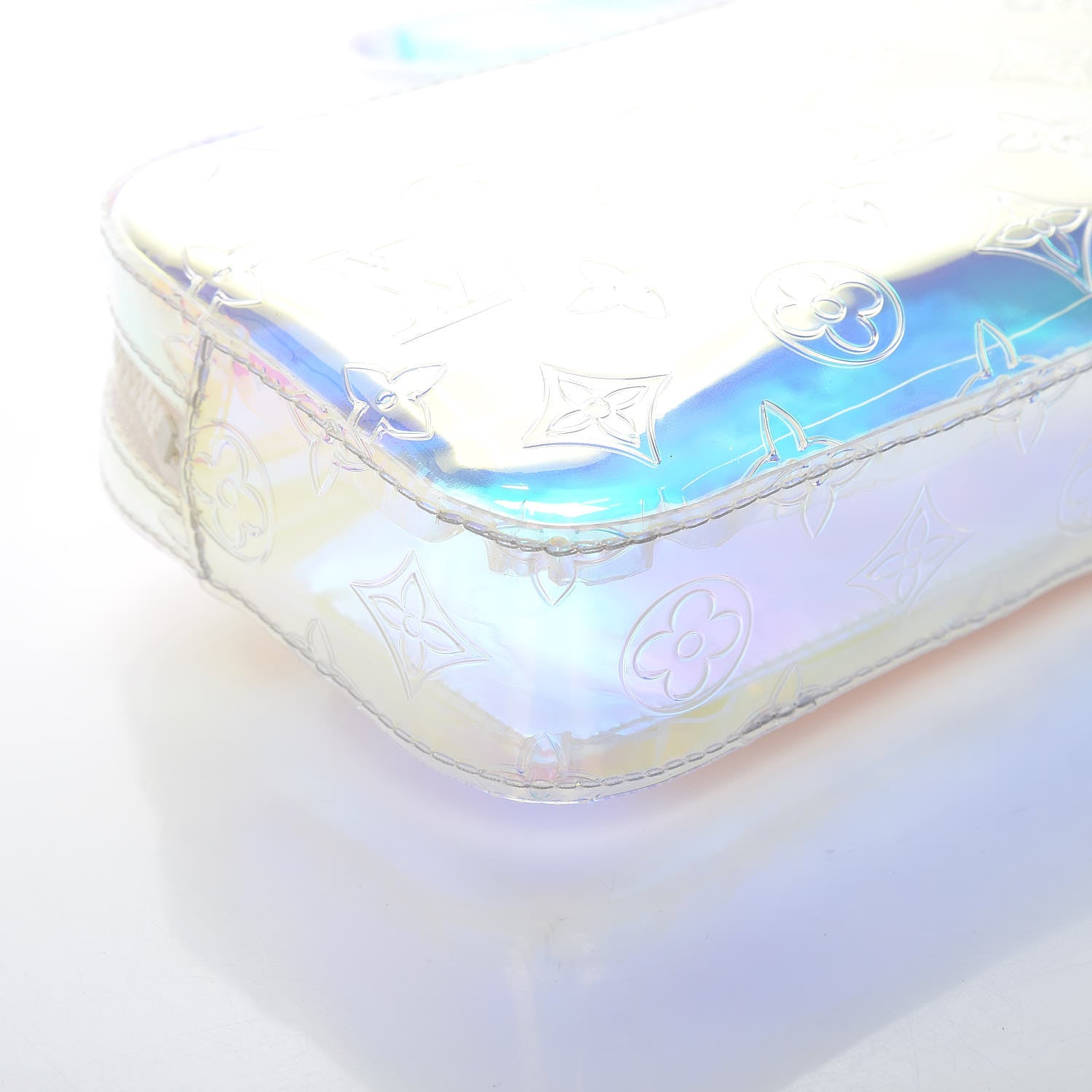 Louis Vuitton PVC Monogram Pochette Volga Iridescent Prism 8 of 10