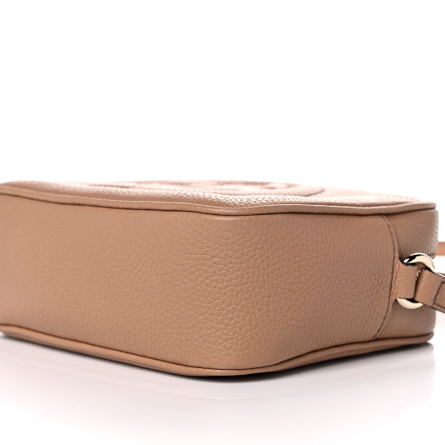 Gucci Pebbled Calfskin Small Soho Disco Bag Camelia 10 of 10