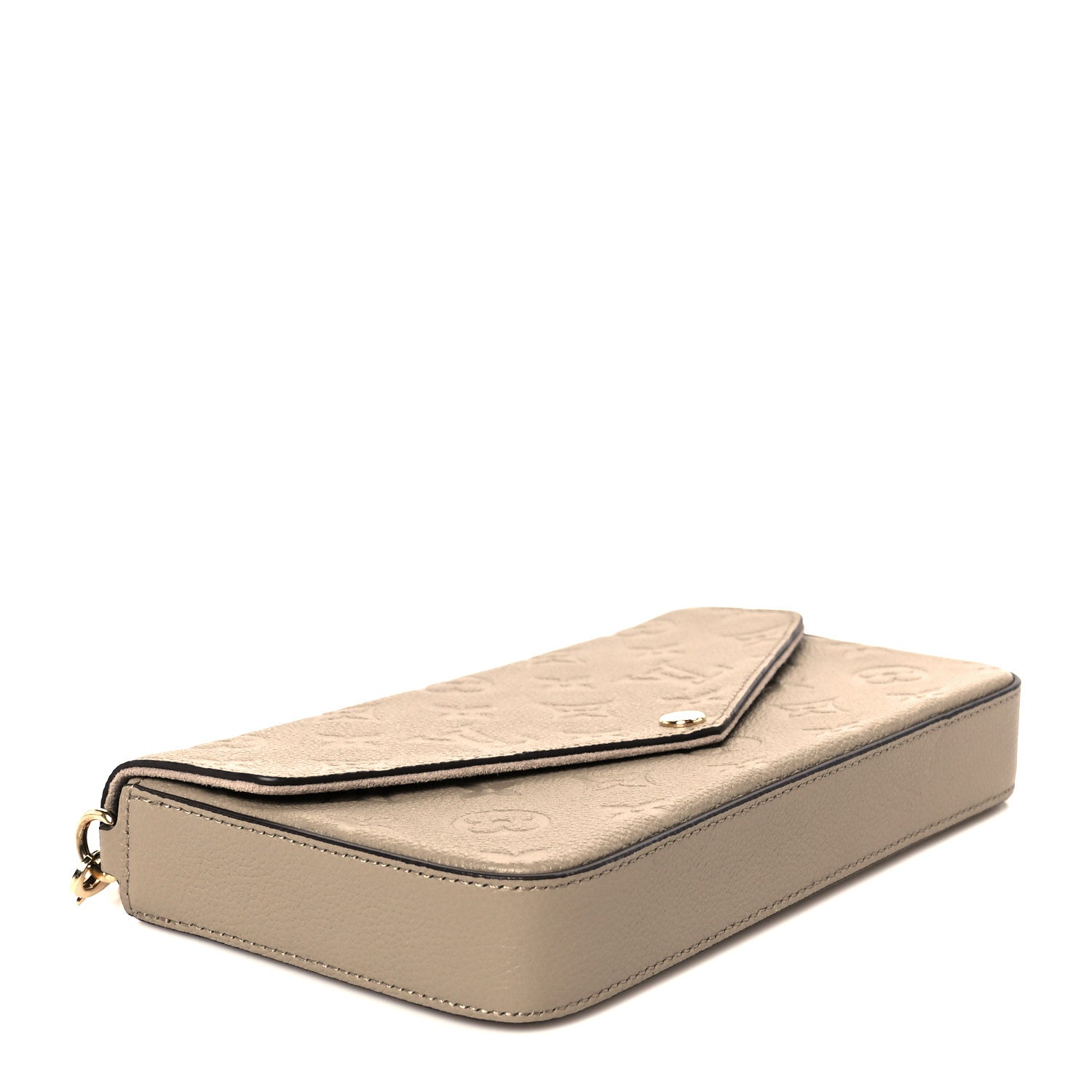 Louis Vuitton Empreinte Pochette Felicie Chain Wallet Tourterelle 5 of 14