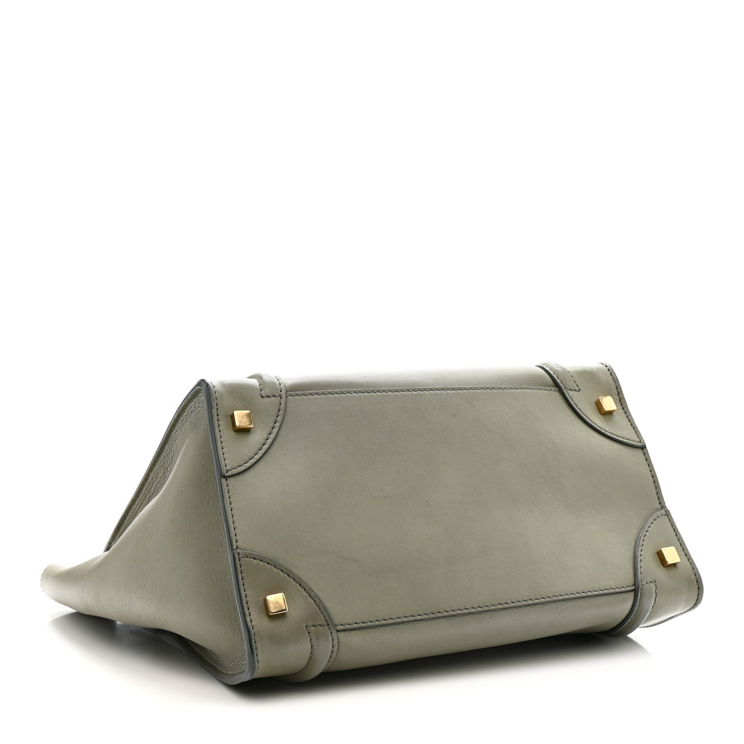 Celine Smooth Calfskin Mini Luggage Almond 4 of 19