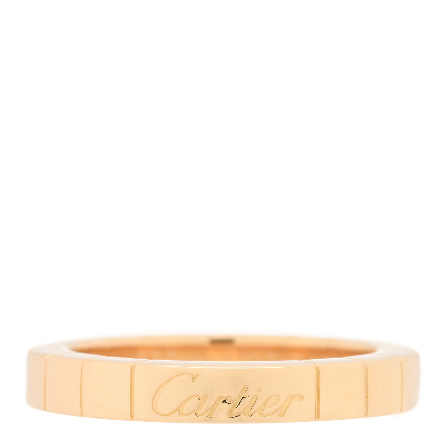 Cartier 18K Yellow Gold Lanieres Ring 49 4.75 1 of 5