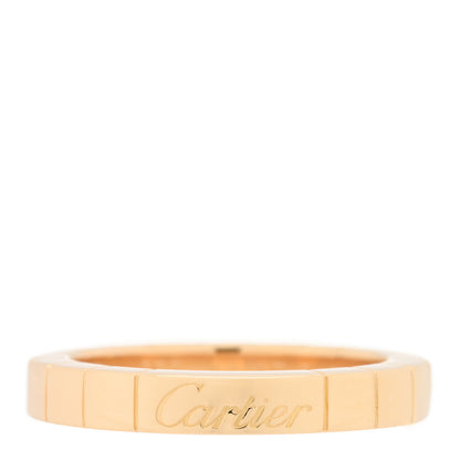 Cartier 18K Yellow Gold Lanieres Ring 49 4.75 1 of 5