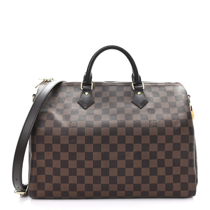 Louis Vuitton Damier Ebene Speedy Bandouliere 35 1 of 10