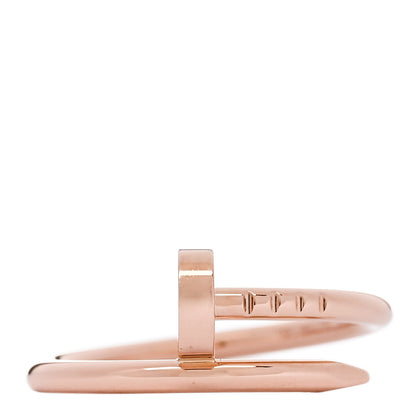 Cartier 18K Pink Gold Small Juste Un Clou Ring 51 5.75 1 of 6
