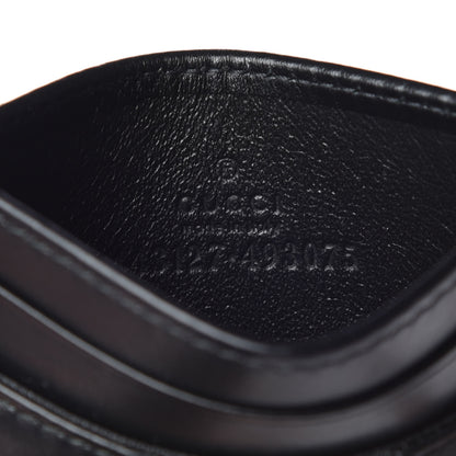Gucci Calfskin Matelasse GG Marmont Card Holder Black 7 of 8