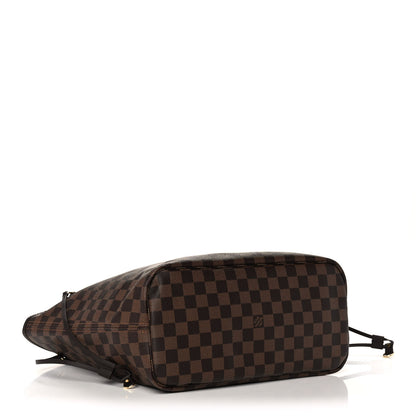 Louis Vuitton Damier Ebene Neo Neverfull MM Rose Ballerine 5 of 15