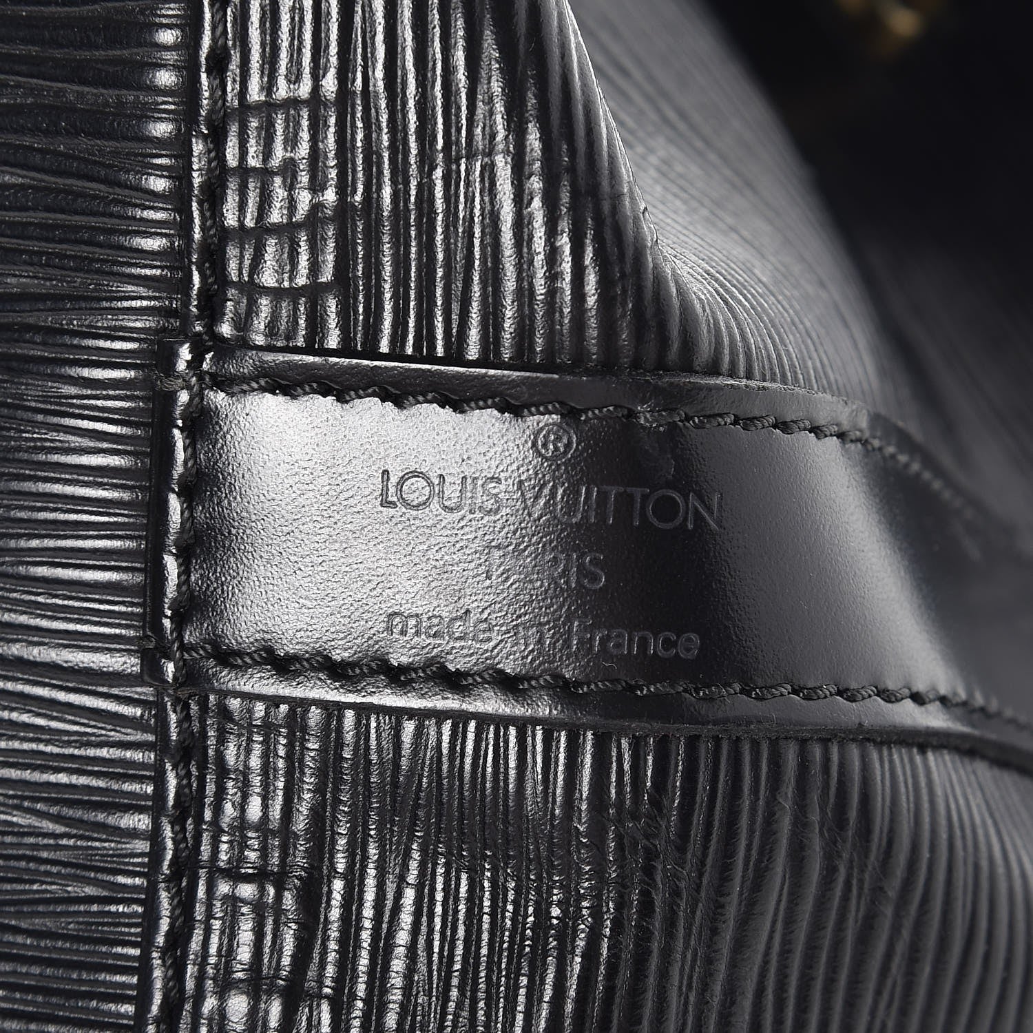 Louis Vuitton Epi Petit Noe Black 6 of 11