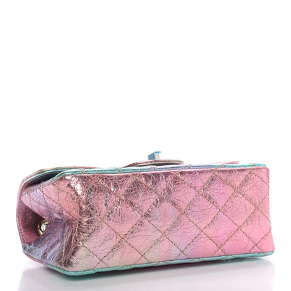 Chanel Metallic Goatskin Quilted Mini 2.55 Reissue Flap Multicolor 4 of 10