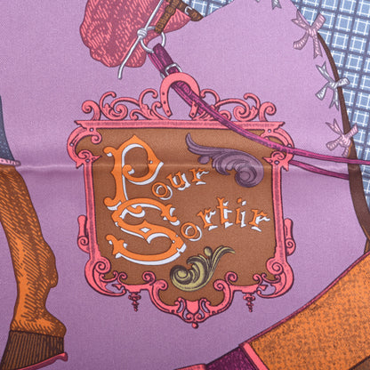 Hermes Silk Pour Sortir Scarf 70 4 of 6