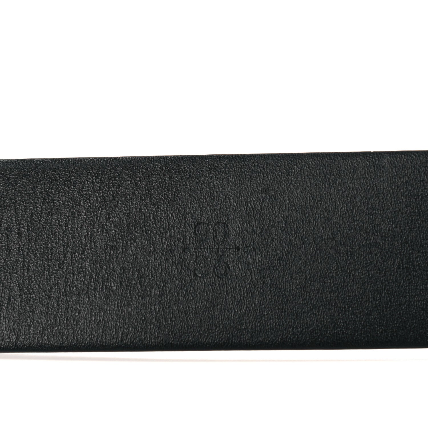 Chanel Calfskin Pearl Crystal CC Belt 90 36 Black 5 of 7