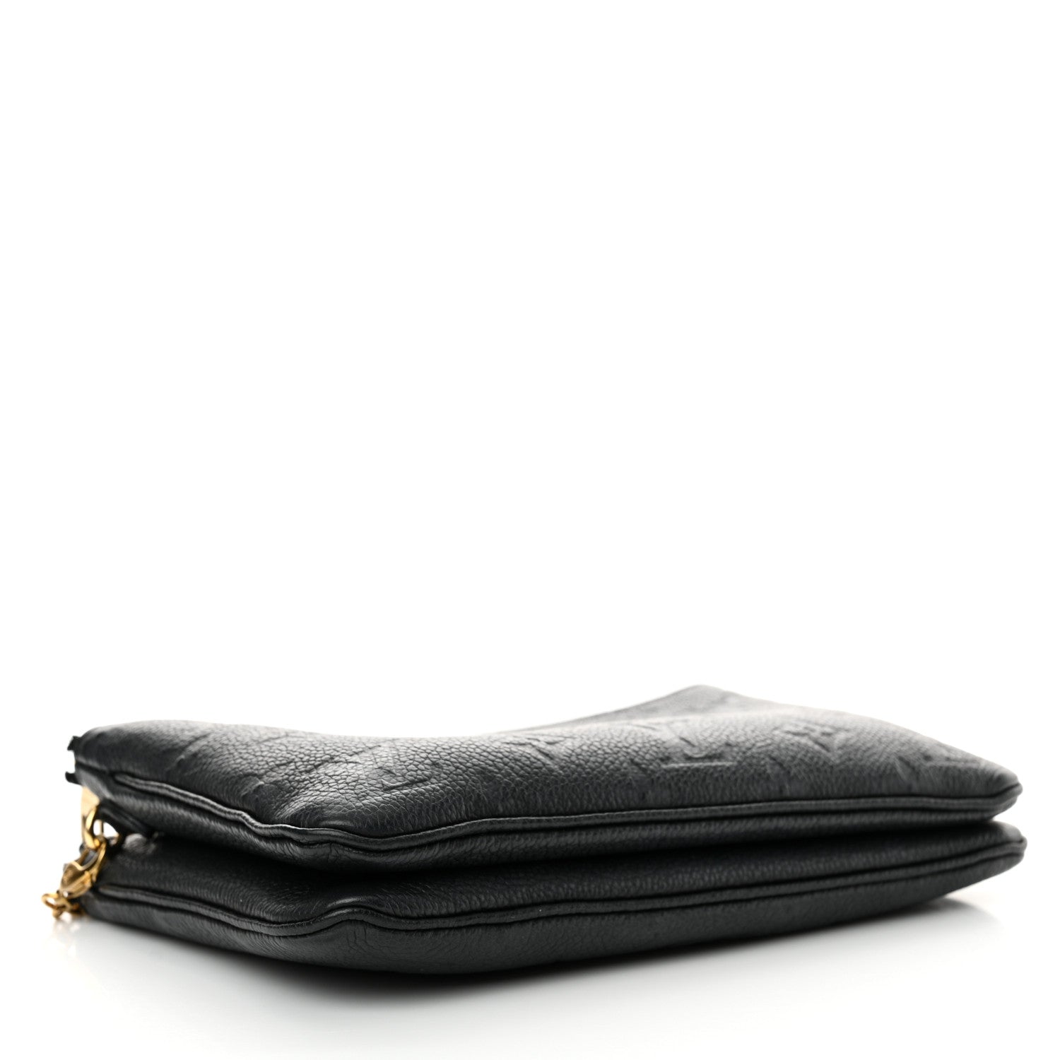 Louis Vuitton Empreinte Double Zip Pochette Black 4 of 12