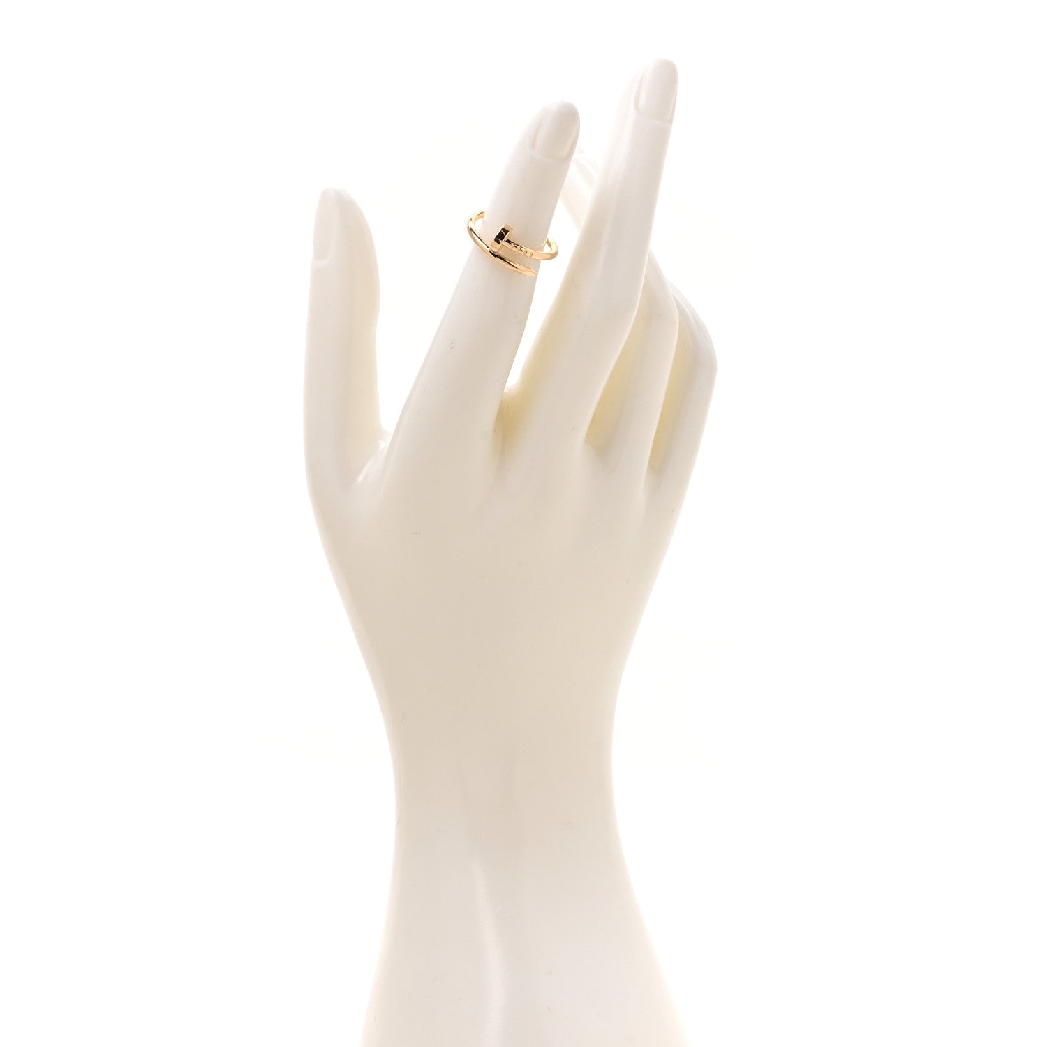 Cartier 18K Yellow Gold Small Juste Un Clou Ring 47 4 2 of 6