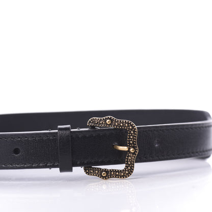 Gucci Calfskin Cross Choker Black 6 of 8