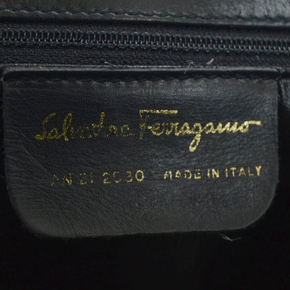 FASHIONPHILE SALVATOREFERRAGAMOLeatherToteBlack 8 of 12