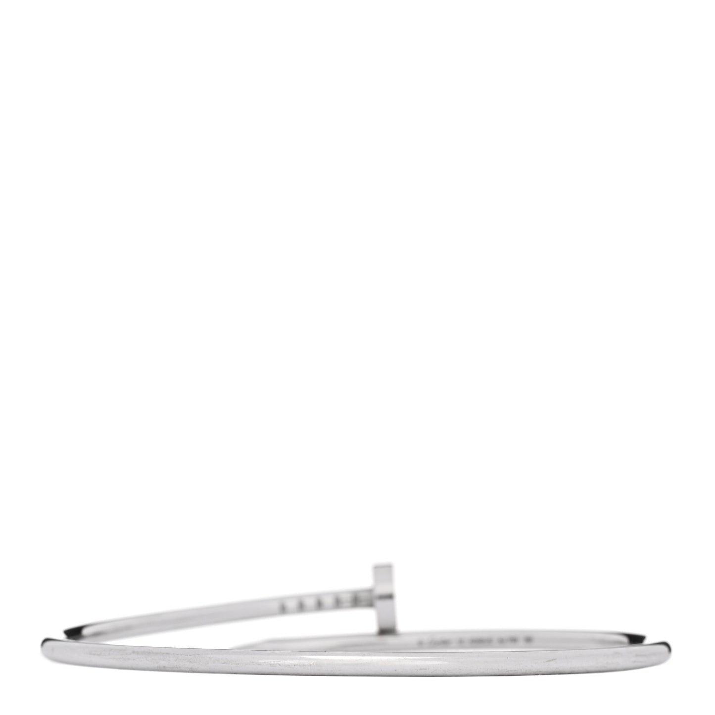 18K White Gold Small Juste Un Clou Bracelet 18