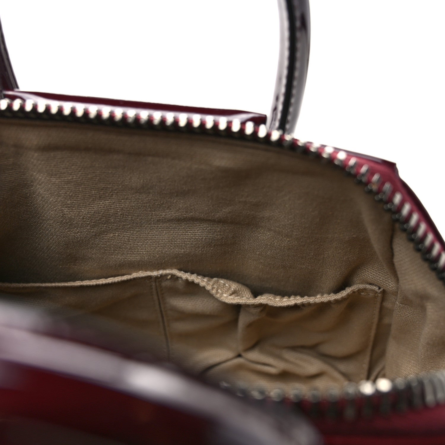 Givenchy Patent Calfskin Mini Antigona Burgundy 12 of 12