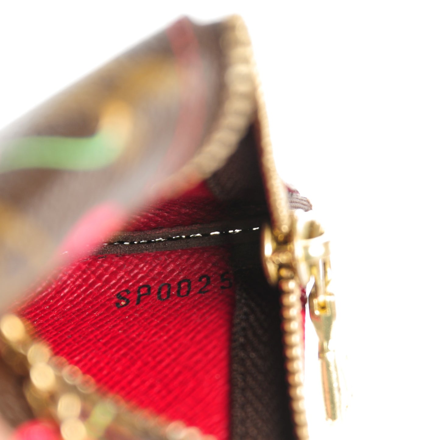 Monogram Cerises Key Pouch