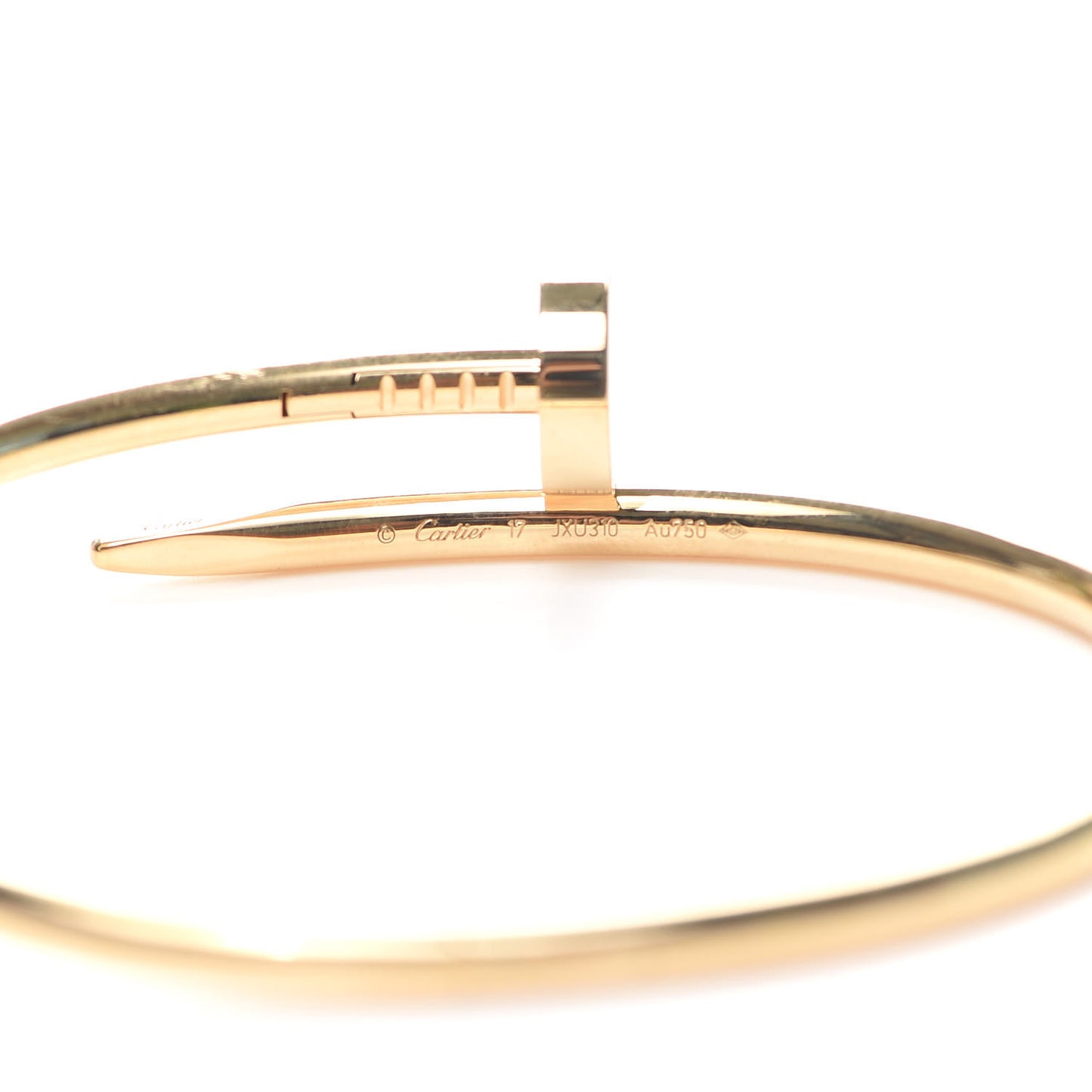 18K Yellow Gold Juste Un Clou Bracelet 17