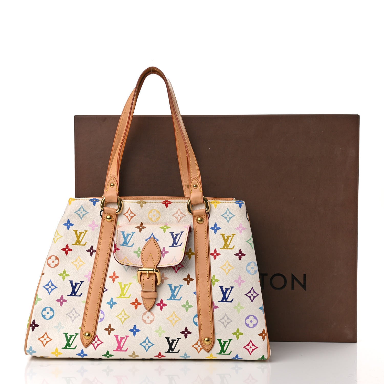 Louis Vuitton Monogram Multicolor Aurelia MM White 11 of 11