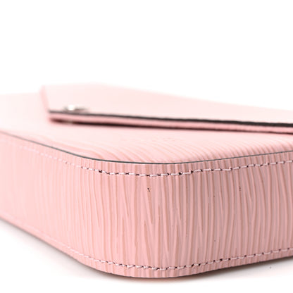 Louis Vuitton Epi Pochette Felicie Rose Ballerine 10 of 11