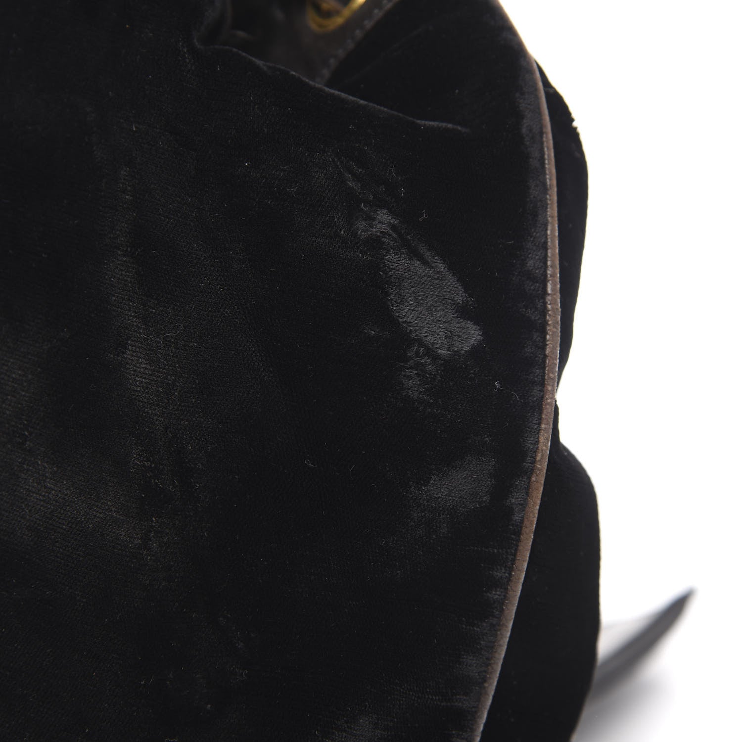 Chanel Velvet Drawstring Backpack Black 13 of 13