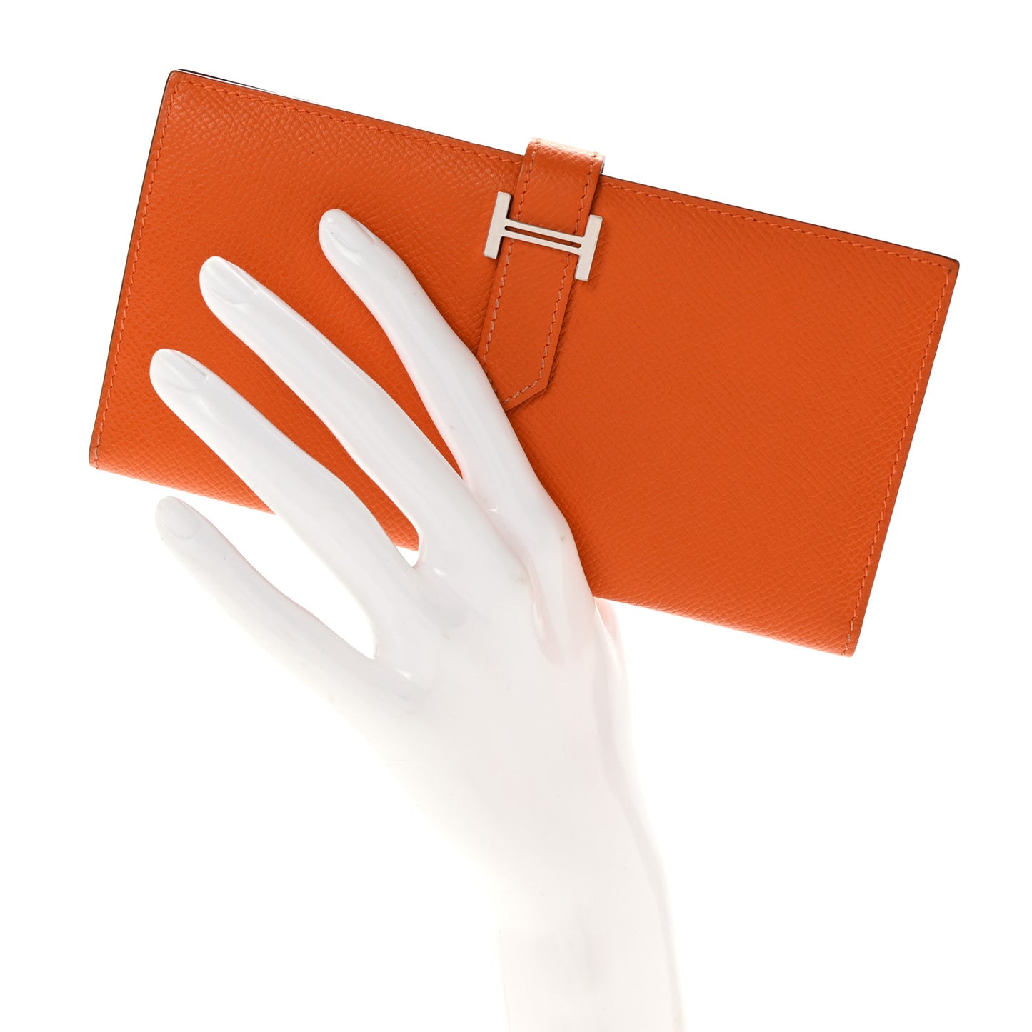 Epsom Bearn Gusset Wallet Orange