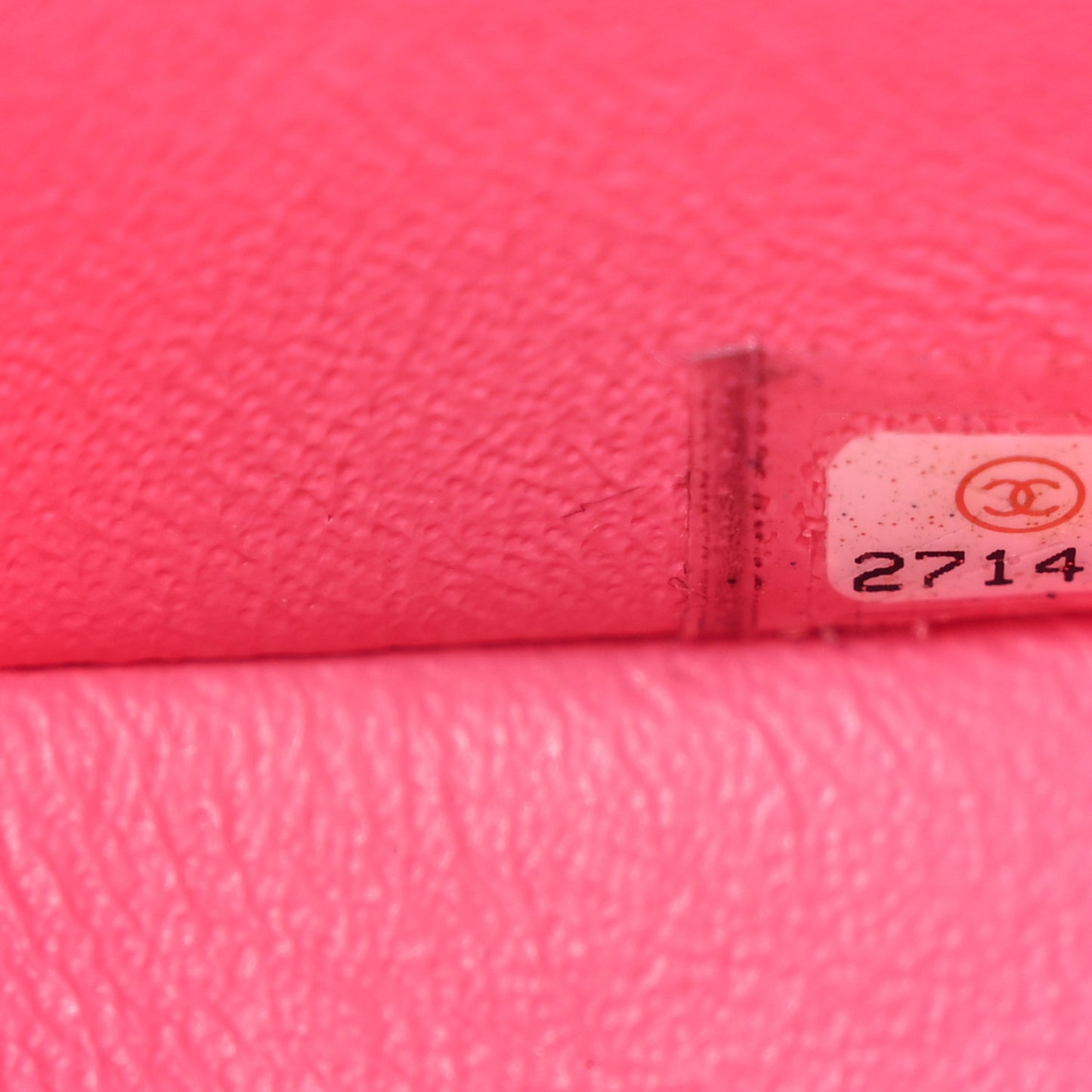 Lambskin Quilted Mini Square Flap Pink