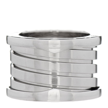 Bulgari 18K White Gold B.Zero1 Four-Band Ring 49 5 2 of 7