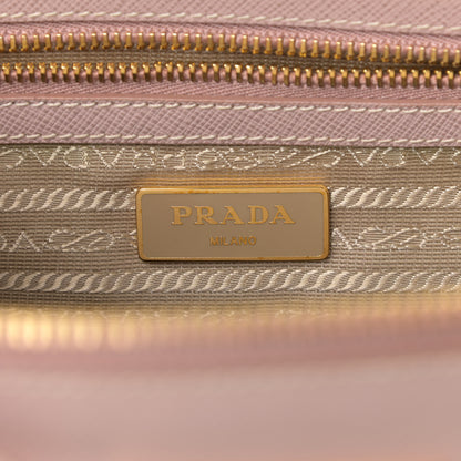 Prada Saffiano Small Galleria Double Zip Tote Cammeo 7 of 8